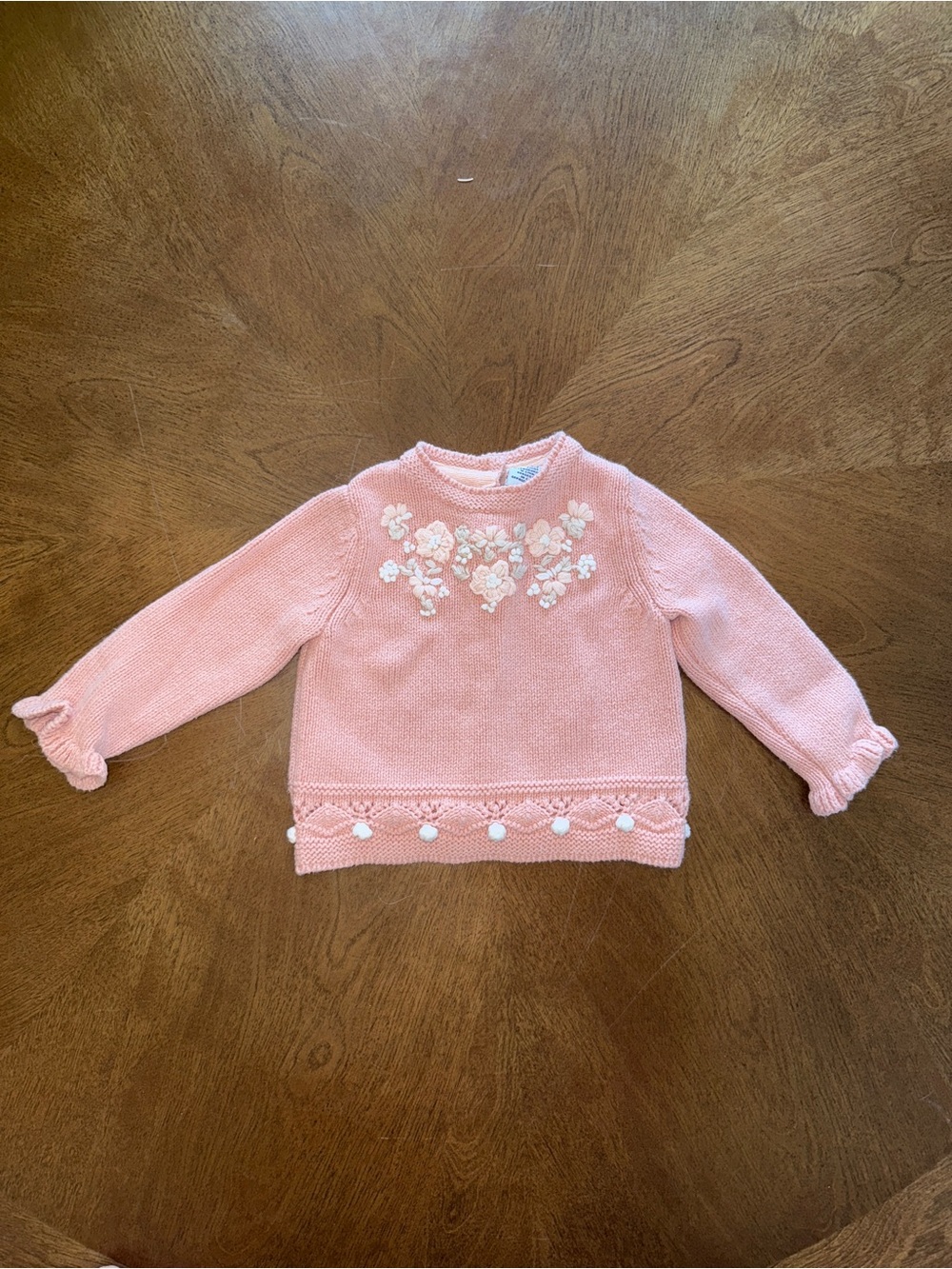 Cupcakes and Cashmere embroidered sweater